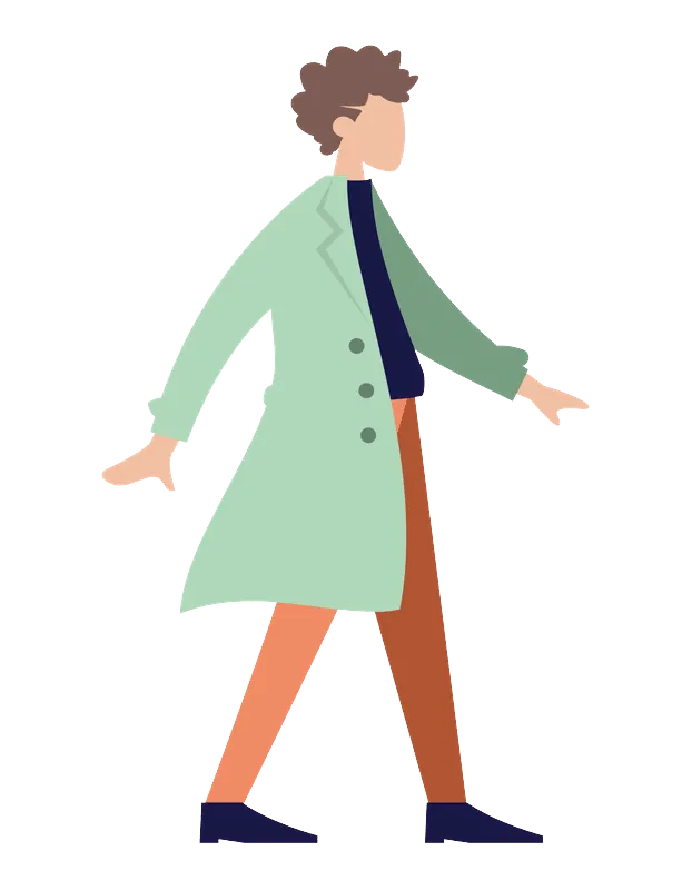 Illustration of Clive Walsh
