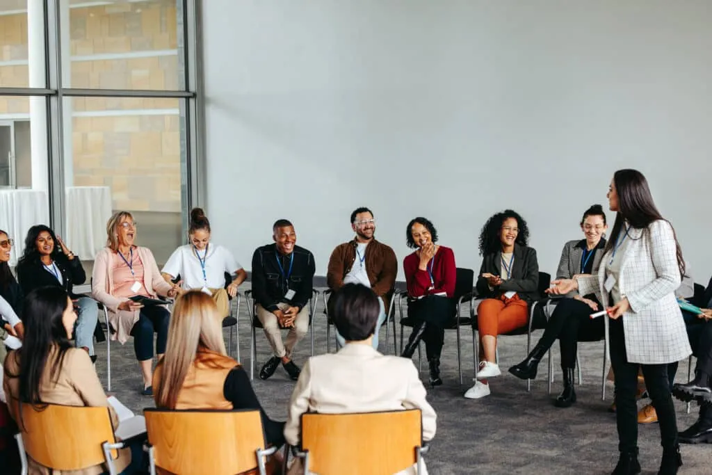 A consultation training session
